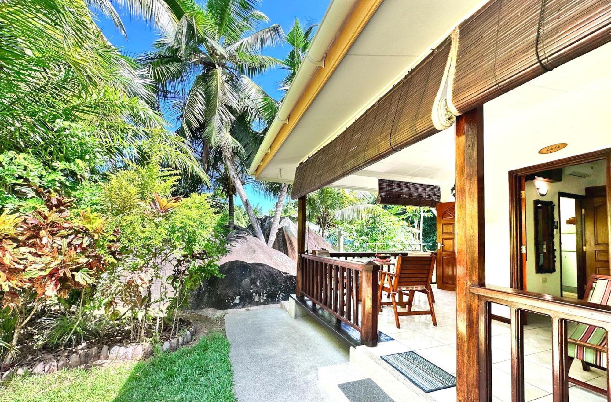 Cocotier Du Rocher La Digue Exterior foto